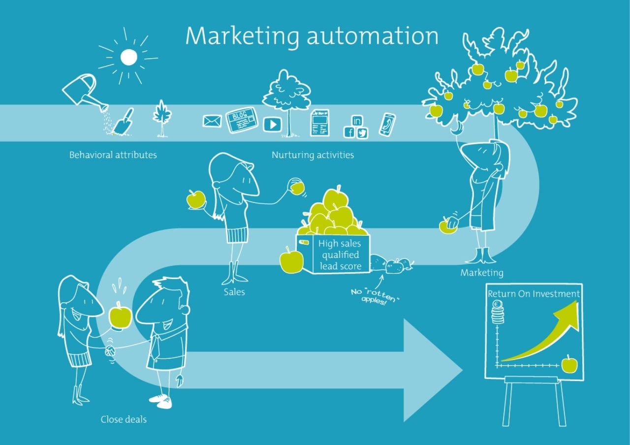 infographic marketing automation
